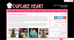 Desktop Screenshot of cupcakeheart.co.uk